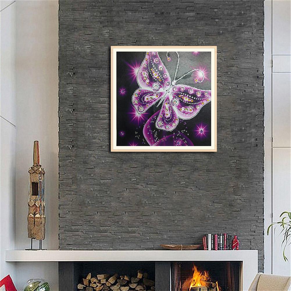 Butterfly - Crystal Rhinestone Diamond Painting