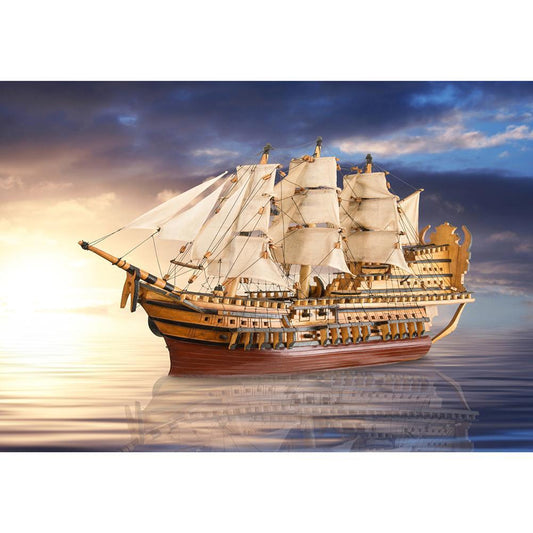Sun Ship - Full Round Drill Diamond Painting