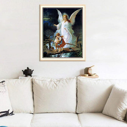 5D DIY Full Drill Diamond Painting Angel Kids Cross Stitch Embroidery Kits