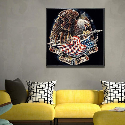 Fly Eagle - Full Round Drill Diamond Painting