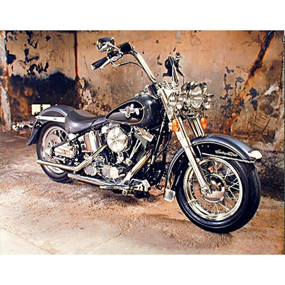 5D DIY Full Drill Square Diamond Painting Motorcycle Cross Stitch Mosaic