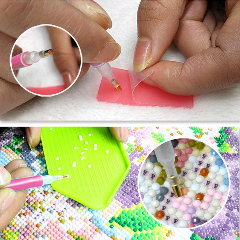 5D Diamond Painting Embroidery Pen DIY Cross Stitch Spot Drilling Tool Kit