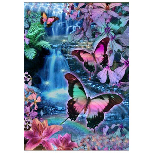 5D Colorful Butterfly Diamond Painting Embroidery DIY Cross Stitch Decor