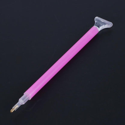 DIY Diamond Painting Tool Cross Stitch Tray Pen Glue Sewing Accessories Set