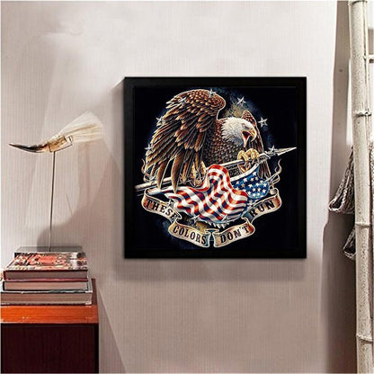 Fly Eagle - Full Round Drill Diamond Painting