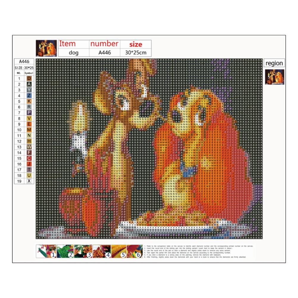 Dog - Full Round Drill Diamond Painting