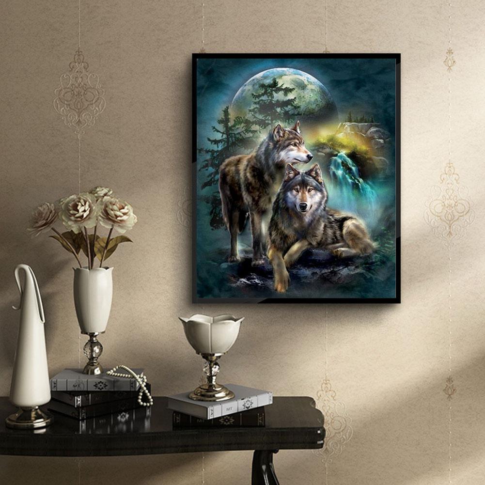 Wolf - Full Round Drill Diamond Painting