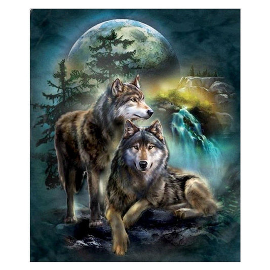 Wolf - Full Round Drill Diamond Painting