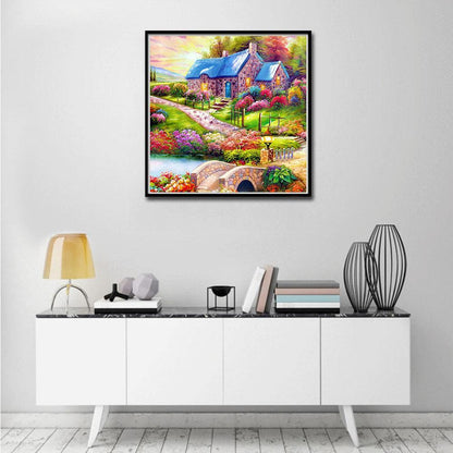 5D DIY Full Drill Diamond Painting Cross Stitch Embroidery (Colorful Garden