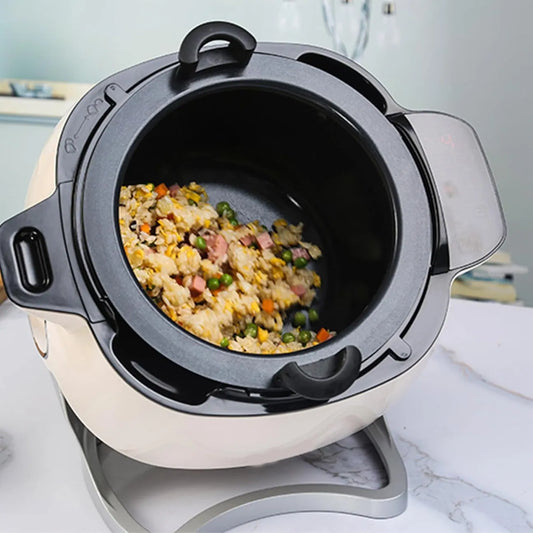 Multifunction Stir Fry Cooker, 3 Level Temperature Control, Multifunction Stir Fry Cooker