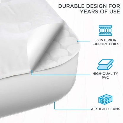 King Size Air Mattress with Built in Pump & Anti-Deflate Technology