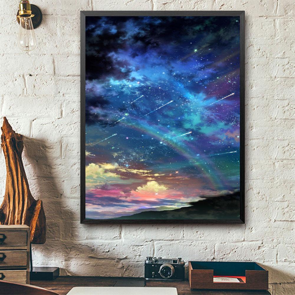 Meteor Shower 5D Full Drill Diamond Painting Embroidery DIY Cross Stitch