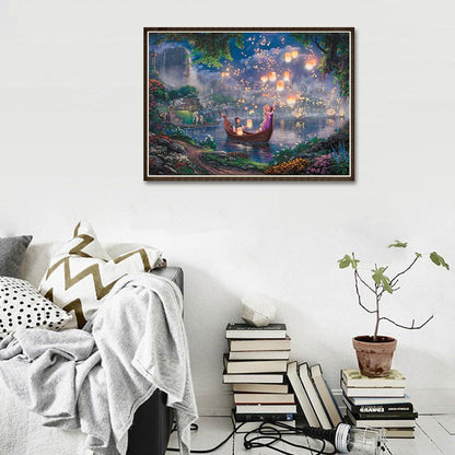 5D DIY Full Drill Diamond Painting Romantic Night Cross Stitch Embroidery