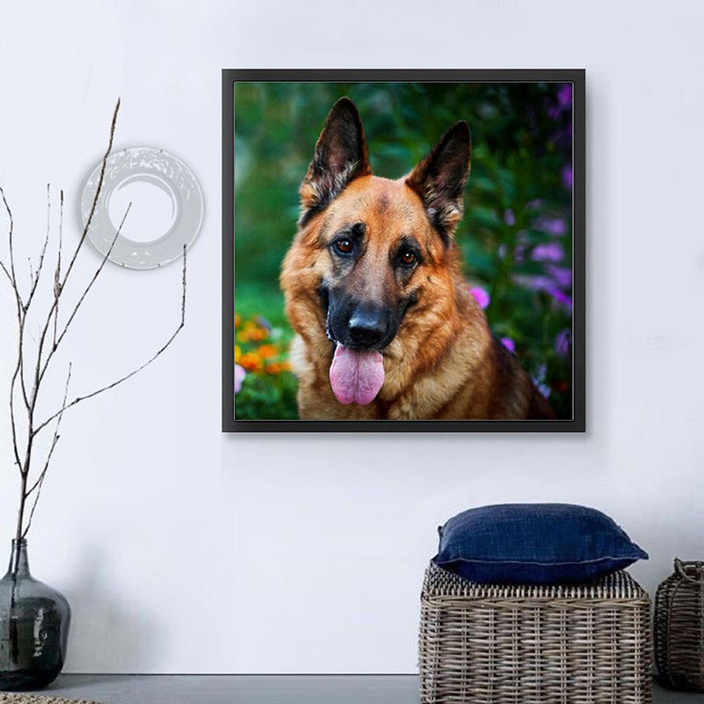 Dog 5D Round Diamond Painting Embroidery DIY Needlework Cross Stitch Set