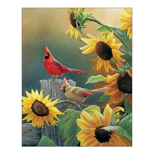 Birds 5D Round Diamond Embroidery Painting Cross Stitch Craft Needlework