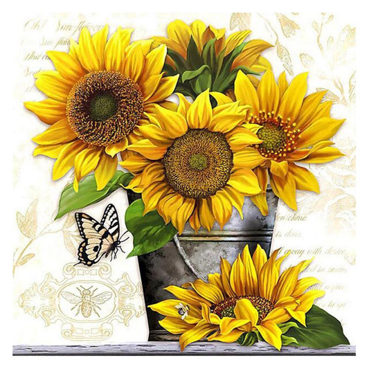 Sunflower - Full Square Drill Diamond Painting