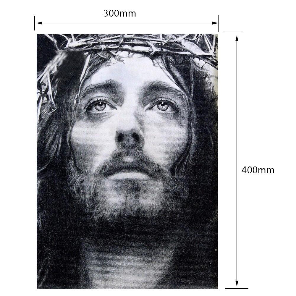 5D DIY Full Drill Diamond Painting Head Portrait Cross Stitch Mosaic Kit