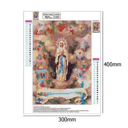 5D DIY Full Drill Diamond Painting Religion Cross Stitch Embroidery Mosaic