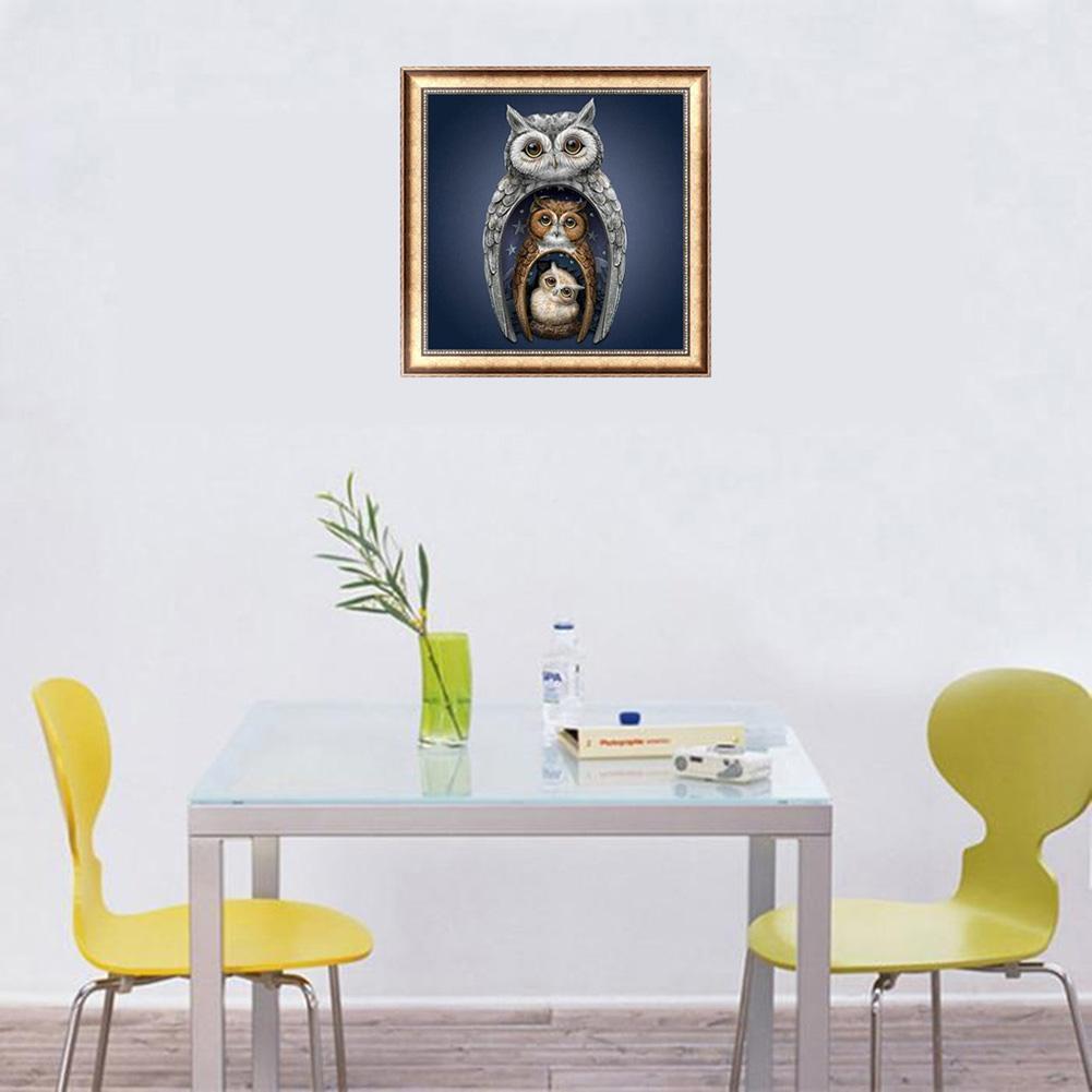 Owl - Full Round Drill Diamond Painting