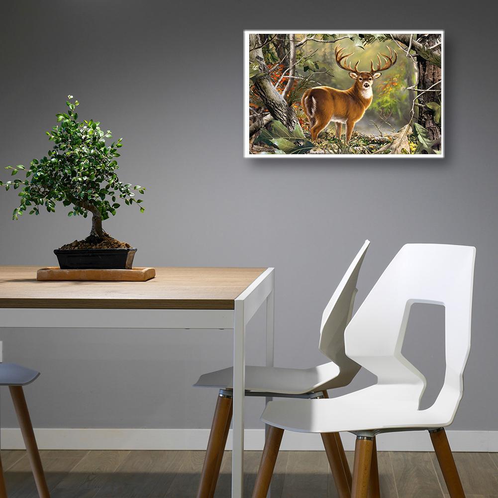 Deer - Full Round Drill Diamond Painting