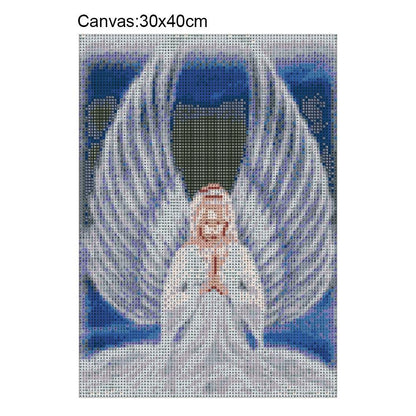 5D DIY Angel Wings Full Drill Diamond Embroidery Painting Cross Stitch Kits