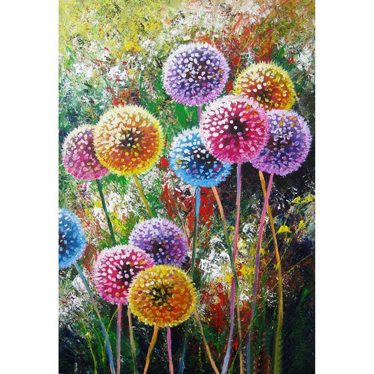 5D DIY Full Drill Diamond Painting Dandelion Cross Stitch Embroidery Mosaic