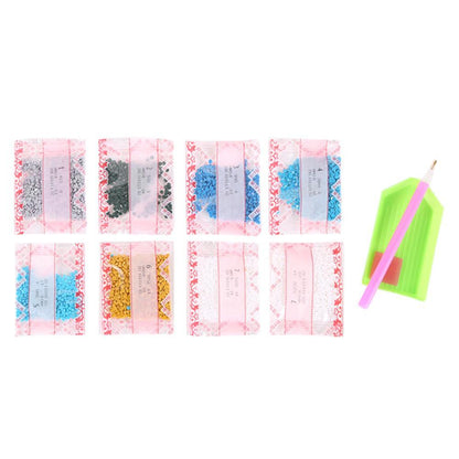 5D DIY Full Drill Diamond Painting Dog Cross Stitch Embroidery Mosaic Kit