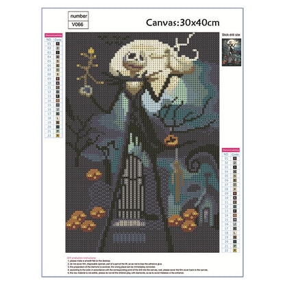 Halloween Devil - Full Round Drill Diamond Painting