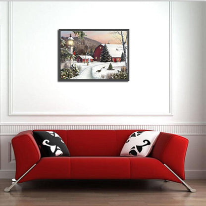 Clear Sky Snow - Full Round Drill Diamond Painting