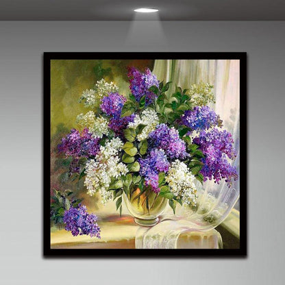 Flower - Full Round Drill Diamond Painting