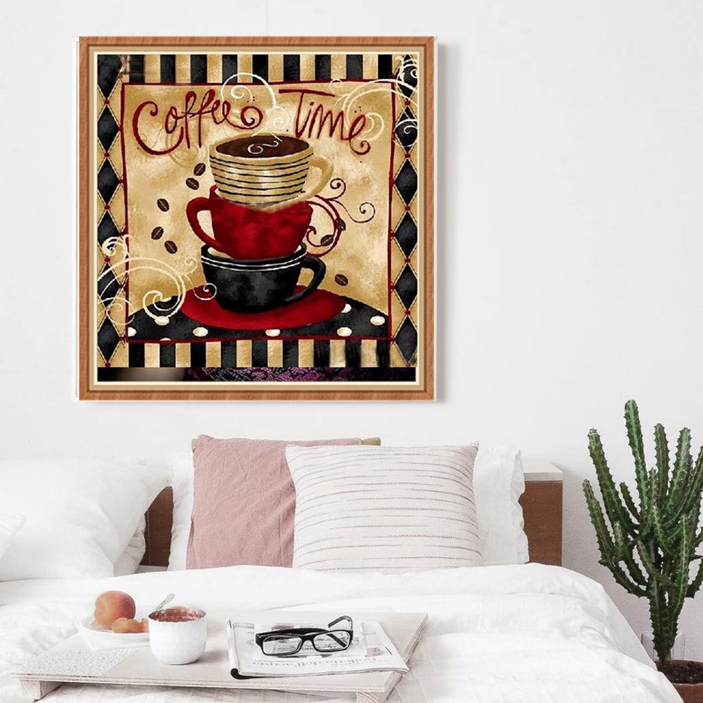 Retro Coffee - Full Round Drill Diamond Painting