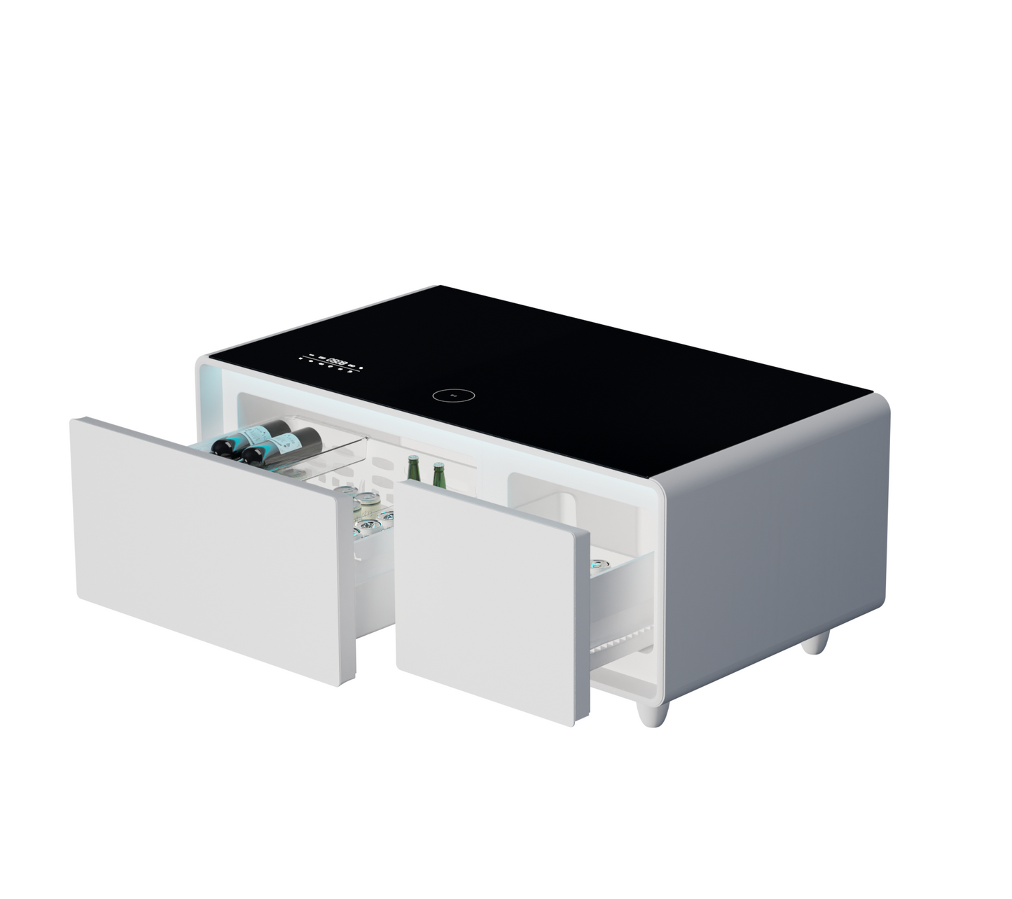 41-Inch Smart Coffee Table with Fridge