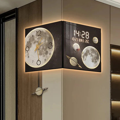Portability Wall Corner Clock