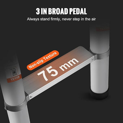 Home-use extension ladder（Stretches up to 217.32 inches）