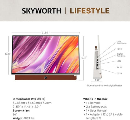 Portable Smart Screen TV