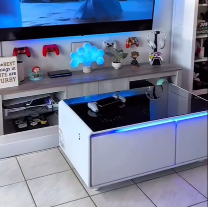 41-Inch Smart Coffee Table with Fridge