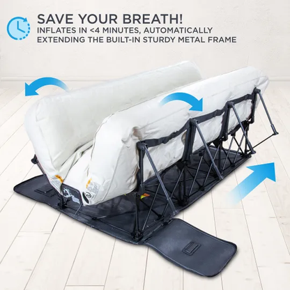 King Size Air Mattress with Built in Pump & Anti-Deflate Technology