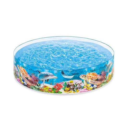 8ft X 18in Deep Blue Sea Snapset Pool