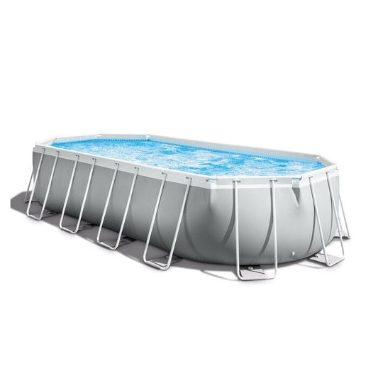 16ft 6in X 9ft X 48in Prism Frame Oval Pool Set