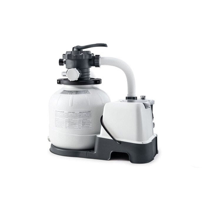 Krystal Clear Sand Filter Pump  Saltwater System CG-26675, 110-120V with GFCI