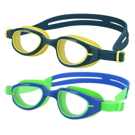 Kids Swim Goggles Anti fog Professional Transparent Mask Waterproof Swimming Glasses for Boy Girl Silicone Children Eyewear