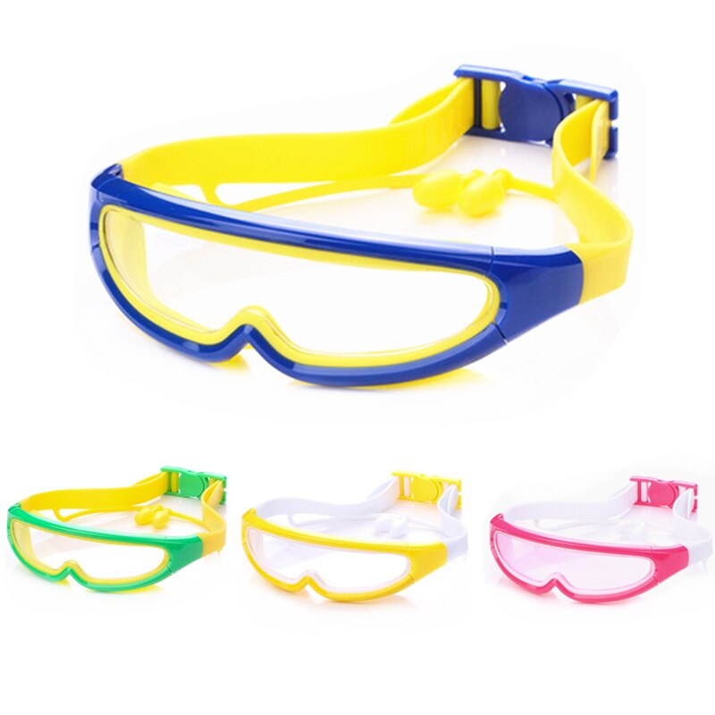 Swimming Goggles for Kids Anti Fog UV Protection Clear Wide Vision Swim Glasses for 4 15 Years children Diving Eyewear