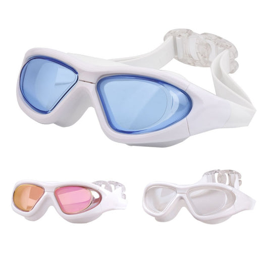 Prescription Diving Glasses Myopia Adult Silicone Swimming Pool Goggles Optical Anti Fog Adjustable Waterproof Swim Eyewear