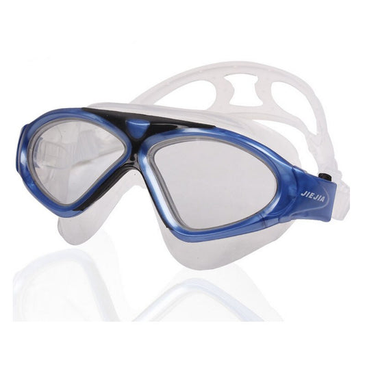 JIEJIA Swimming glasses Clear Version Diving goggles Professional Anti Fog Sport Eyewear Super Big Adult Waterproof Swim Glasses