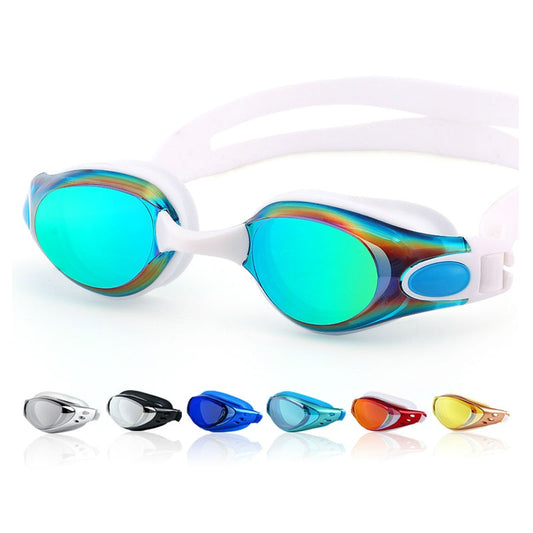 Swimming Goggles Myopia Men Women Anti Fog Prescription Waterproof Silicone Swim Pool Eyewear Adults Kids Diving Glasses