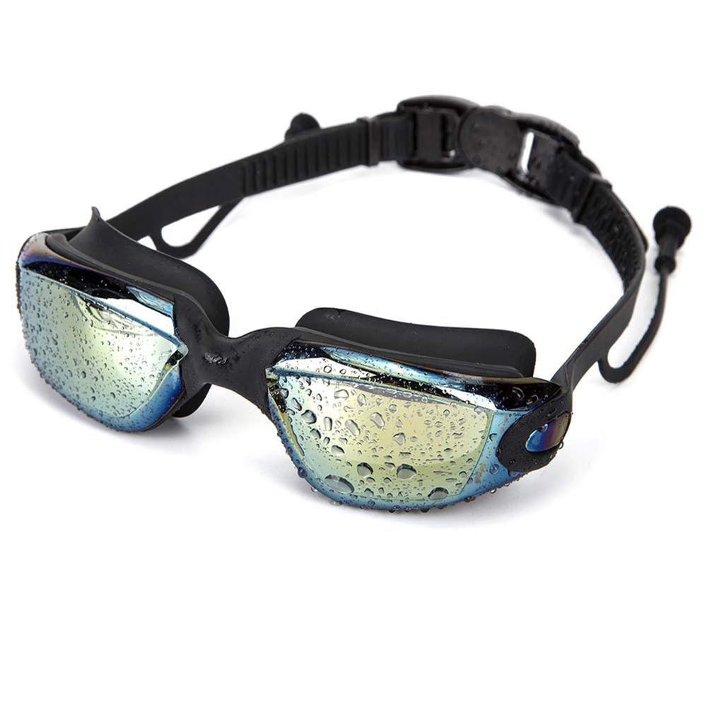 Myopia Swimming Goggles Ear Plug Anti Fog Optical Men Women Professional Prescription Swim Pool Eyewear Natacion Diving Glasses