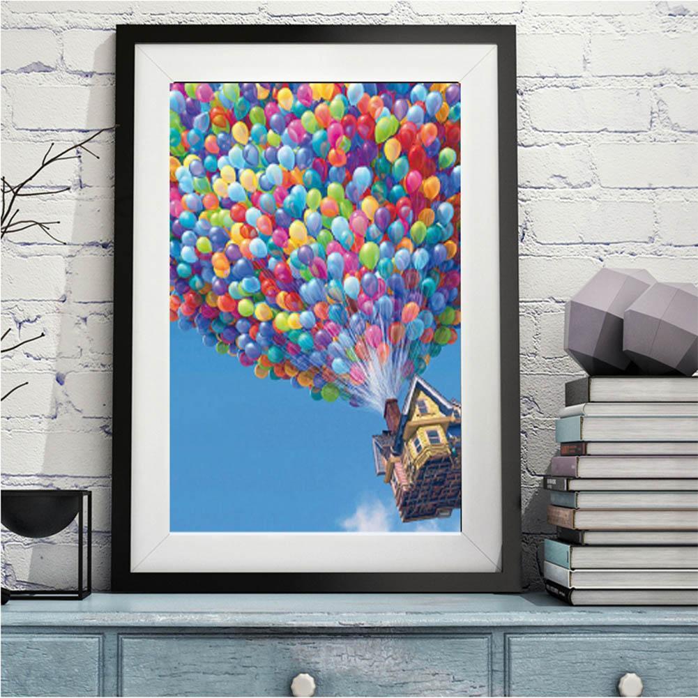 Balloon House - Full Round Drill Diamond Painting