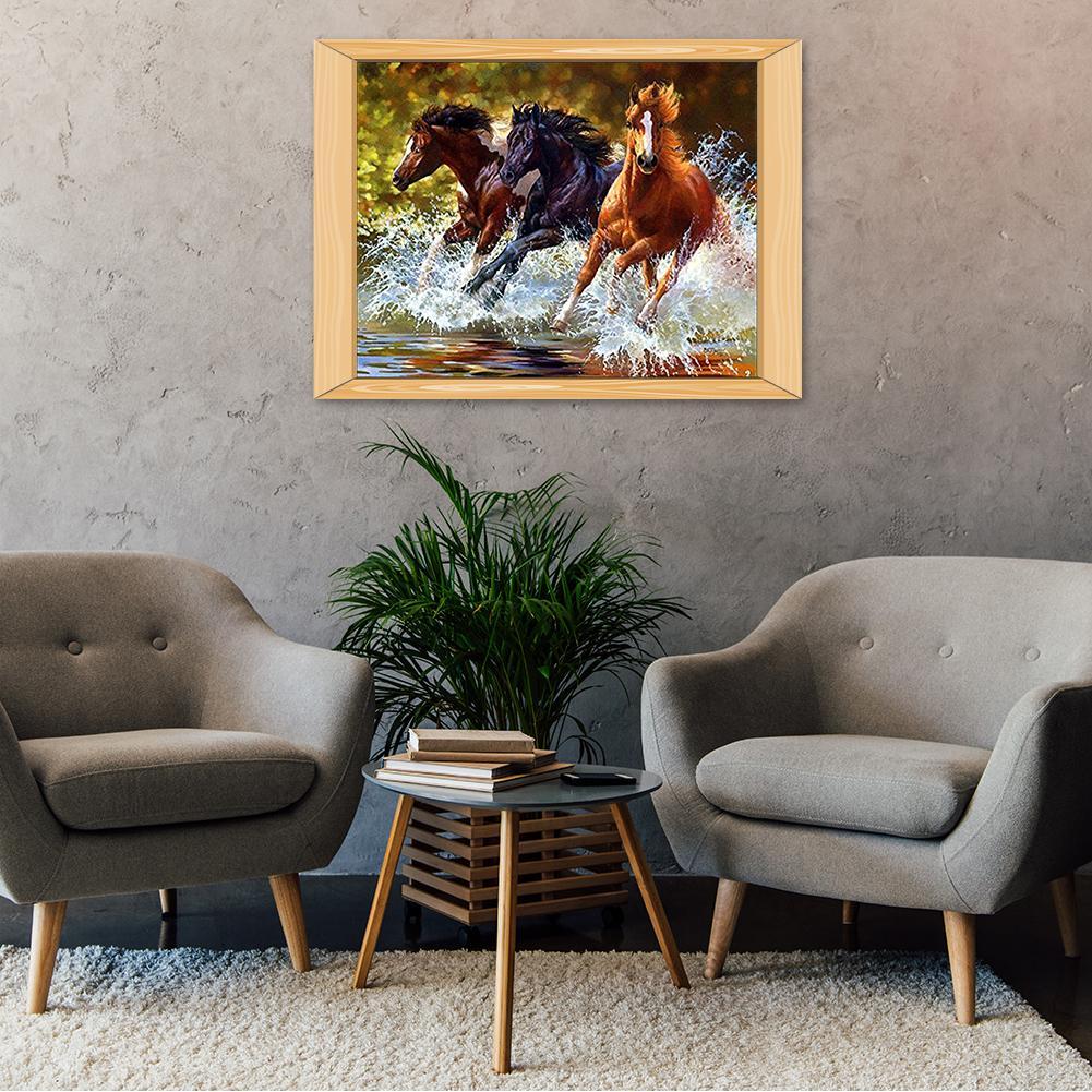 Horse - Full Round Drill Diamond Painting
