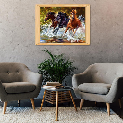 Horse - Full Round Drill Diamond Painting