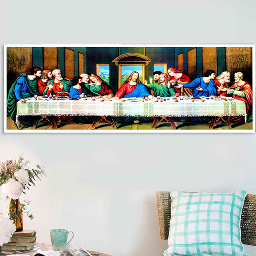 (80*30cm)The Last Supper - Crystal Rhinestone Diamond Painting